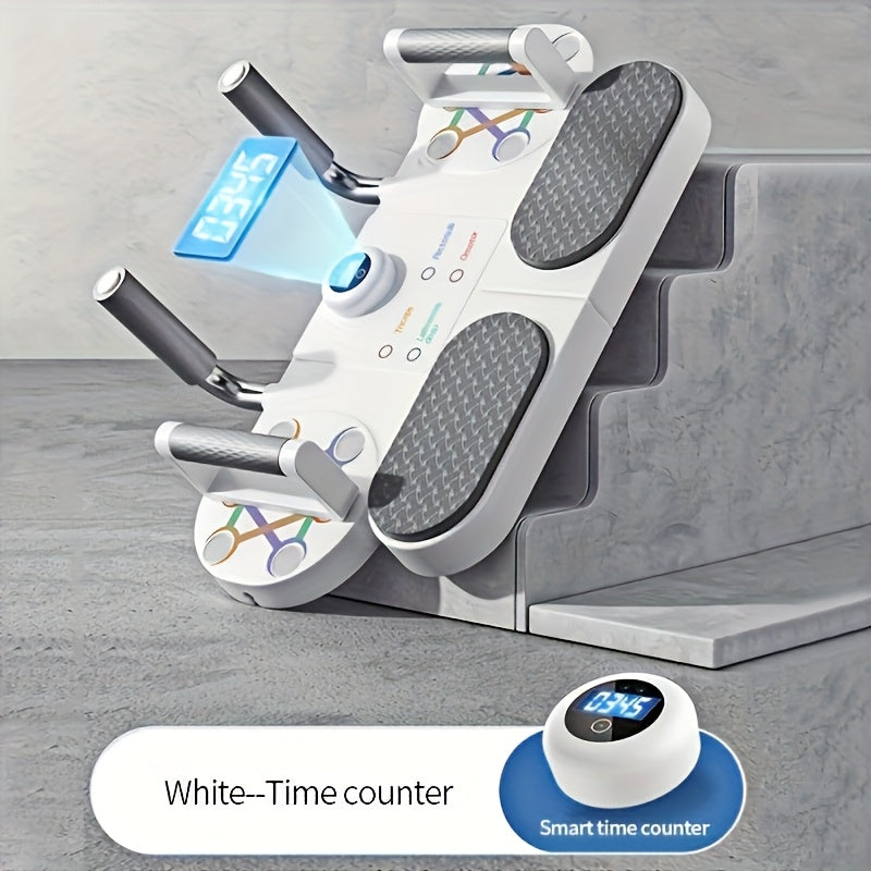 NNETM Push-Up Bar with Bands & Timer-4