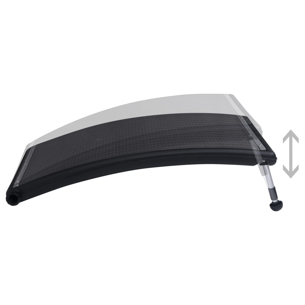 NNEVL Curved Pool Solar Heating Panels 2 pcs 110x65 cm-4