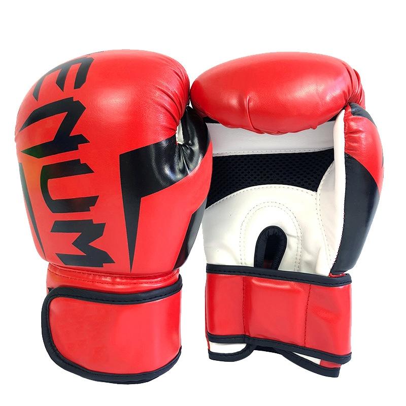 NNEDSZ Professional Adult Boxing Training Gloves - 6Oz For Muay Thai Fighting - Red